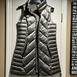 ANORAK VEST TAUPE SMALL NEW